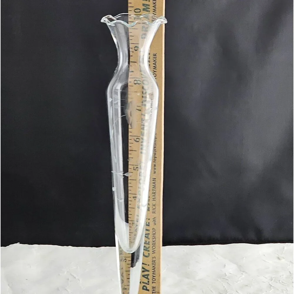 Princess House Heritage Bud Vase 10